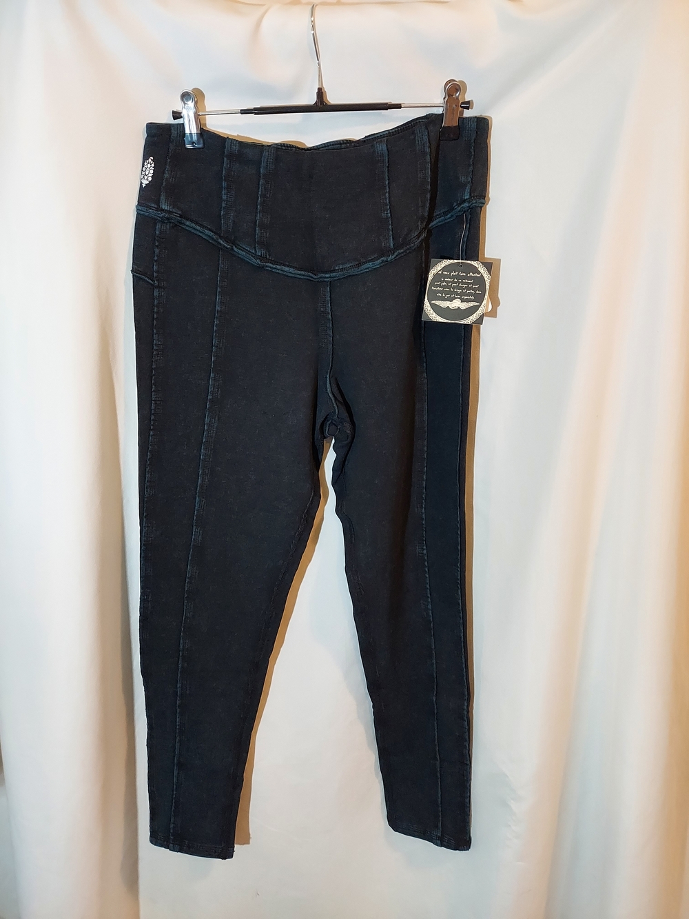 FP Movement by Free People Hybrid High-Rise Leggings - Washed Black - L